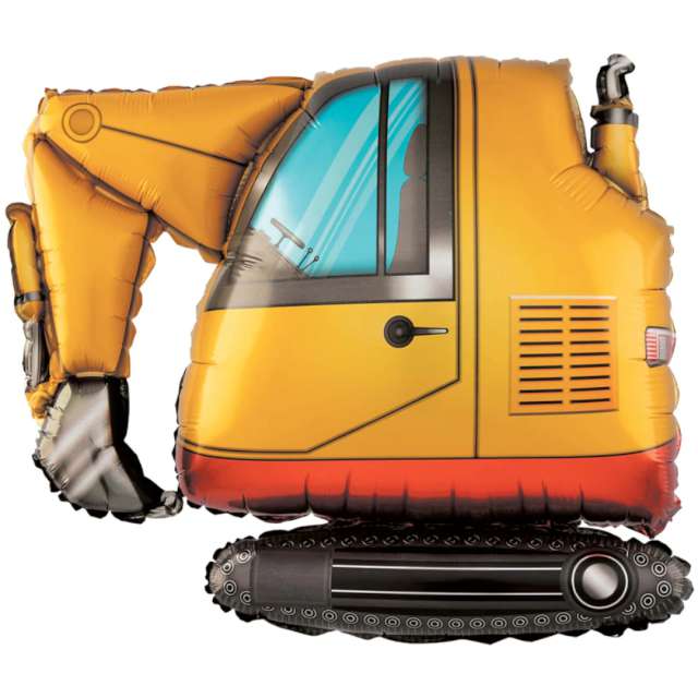 Balónek fóliový Bagr 75 x 63 cm