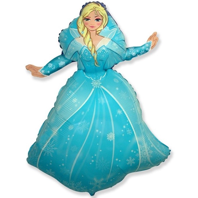 Balónek fóliový Frozen Princess 64cm