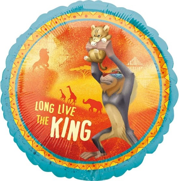 Levně Balónek fóliový Lví král Long Live 43 cm