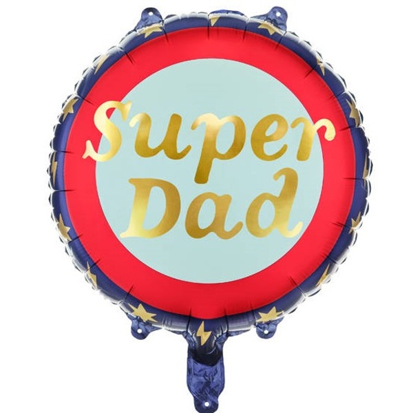 Balónek fóliový Super dad 45 cm