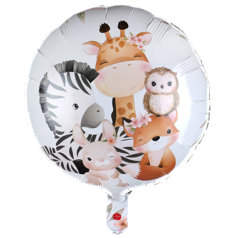 Levně Balónek fóliový Zvířátka 45 cm