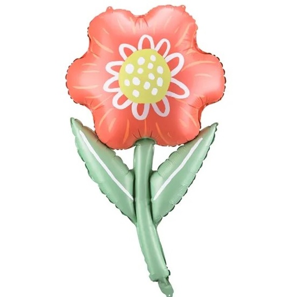 Levně Balónek fóliový květina 53 x 96 cm