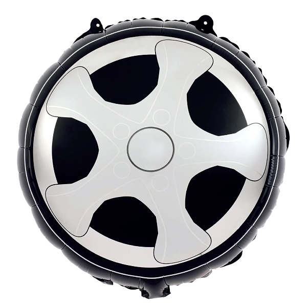 Balónek fóliový pneumatika 45x50cm