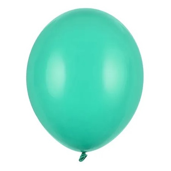 Balónek latexový 30 cm akvamarin 1 ks