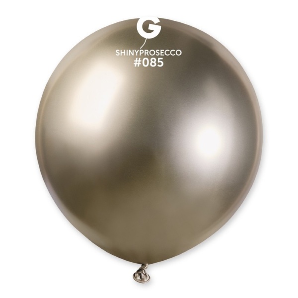 Balónek latexový 48 cm chromový Prosecco 1ks