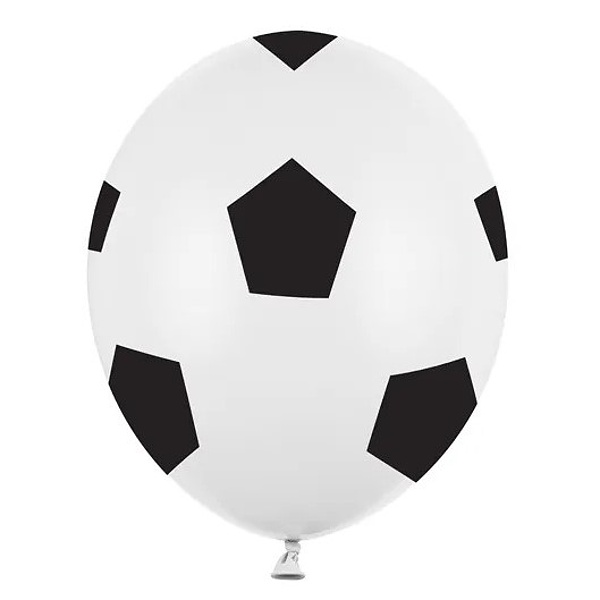 Levně Balónek latexový Fotbal 30cm 1ks