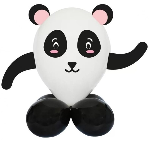 Levně Balónkový set DIY Panda