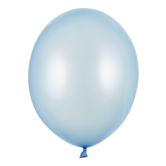 Balnky Strong 27 cm, Metallic Baby Blue (1 bal./10 ks)