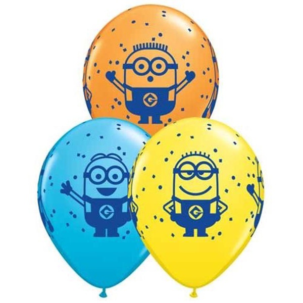 Balónky latexové Mimoni 28 cm 25 ks