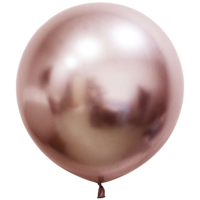 Balónky latexové chromové Rose Gold 61 cm 2 ks