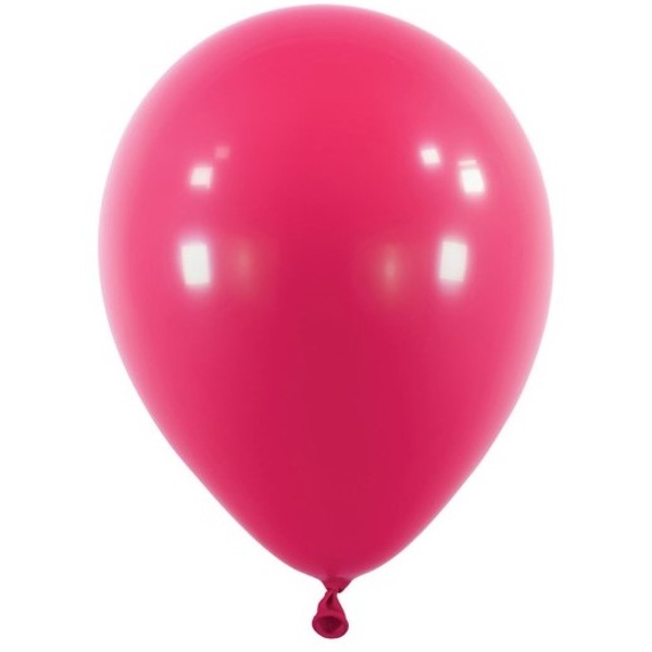 Balónky latexové dekoratérské Crystal magenta 27,5 cm 50 ks
