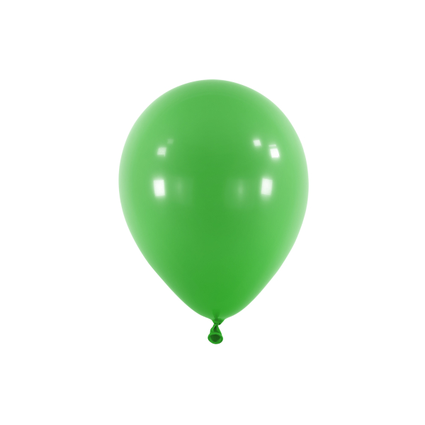 Balónky latexové dekoratérské Crystal zelené 12 cm 100 ks