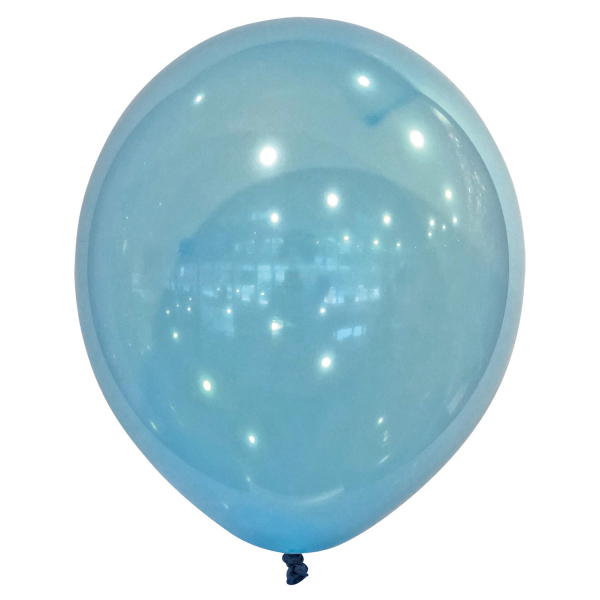 Balónky latexové dekoratérské Droplets modré 13 cm 100 ks