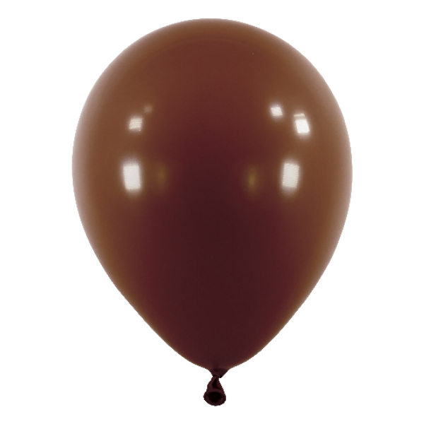 Balónky latexové dekoratérské Fashion Čokoláda 27,5 cm 50 ks