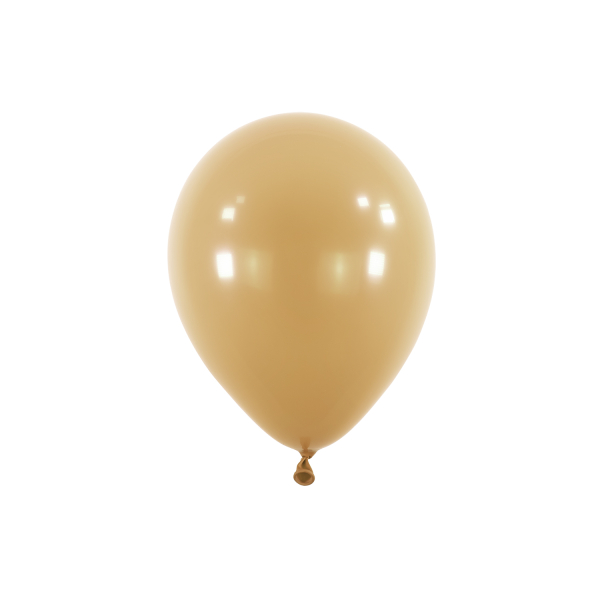 Balónky latexové dekoratérské Fashion moka hnědé 12 cm 100 ks