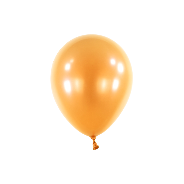 Balónky latexové dekoratérské Pearl oranžové 12 cm 100 ks