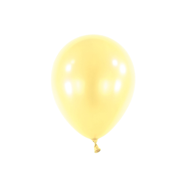 Balónky latexové dekoratérské Pearl žluté 12 cm 100 ks
