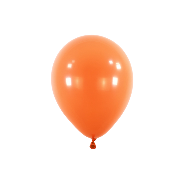 Balónky latexové dekoratérské Standard oranžové 12 cm 100 ks