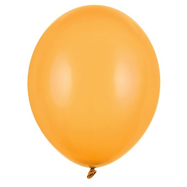 Balónky latexové pastelové medově žluté -  23 cm 1 ks