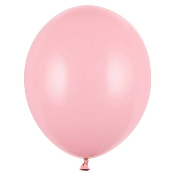 Levně Balónky latexové pastelové světle růžové 23cm 1ks
