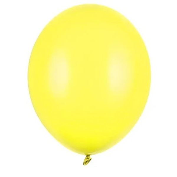 Levně Balónky latexové pastelové žluté 23 cm 1 ks