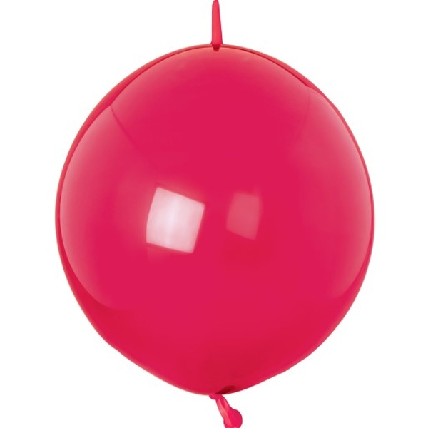 Balónky latexové spojovací dekoratérské Crystal magenta 15 cm 100 ks