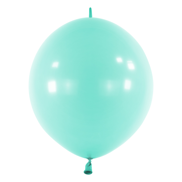 Balónky latexové spojovací dekoratérské Fashion světle modré 30 cm 50 ks