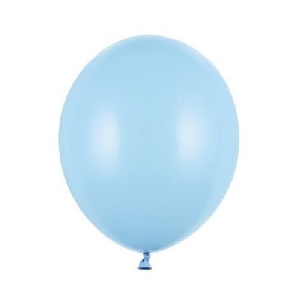 Balónky latexové světle modré 12 cm 100 ks