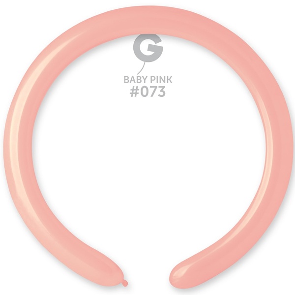 Balnky modelovac Baby pink 140 cm/5 cm 100 ks