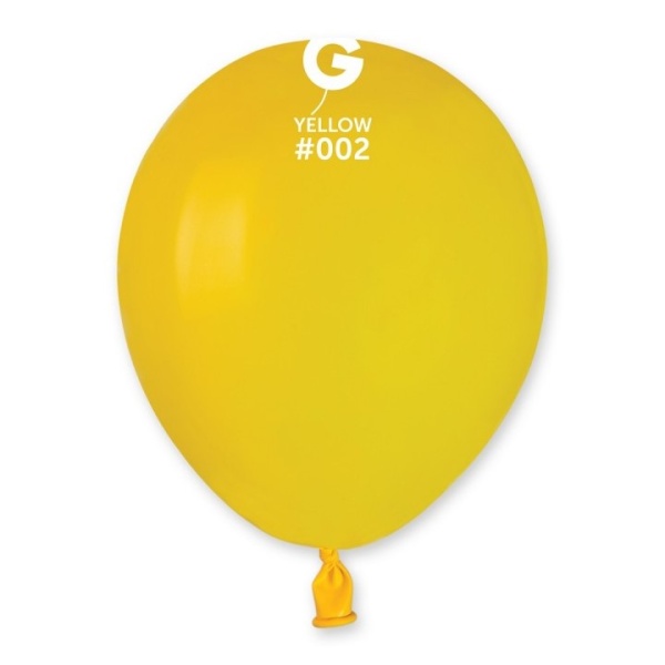 Balónky žluté 13 cm 100ks