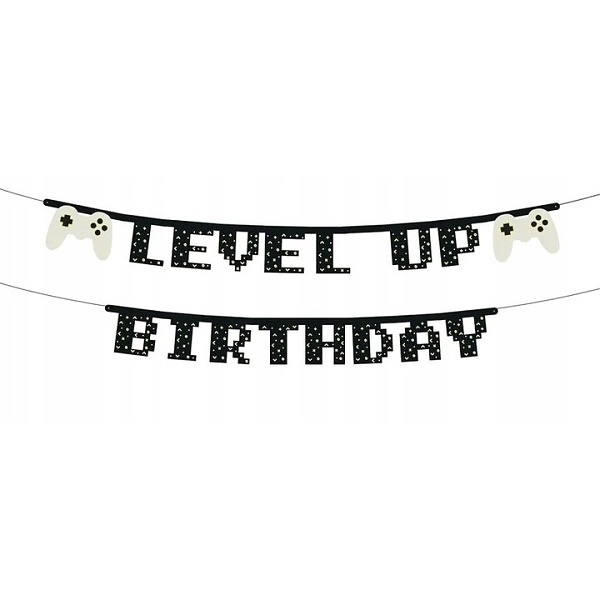Levně Banner Gamepad ''Level up'', 2.5 m