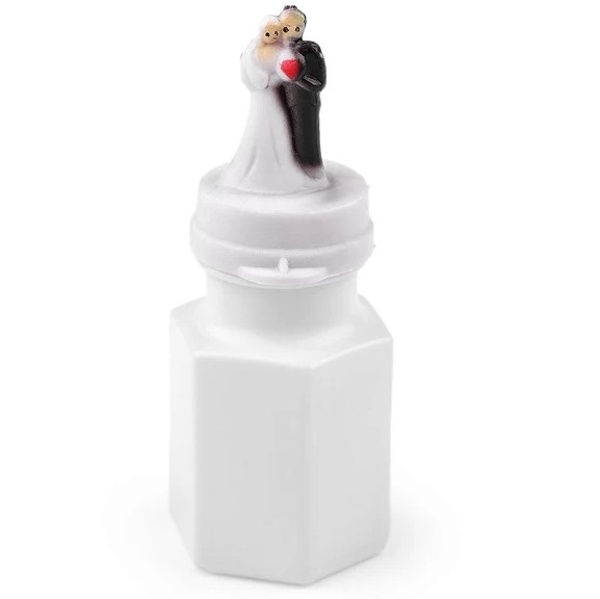 Bublifuk svatební Ženich a nevěsta 24 ks