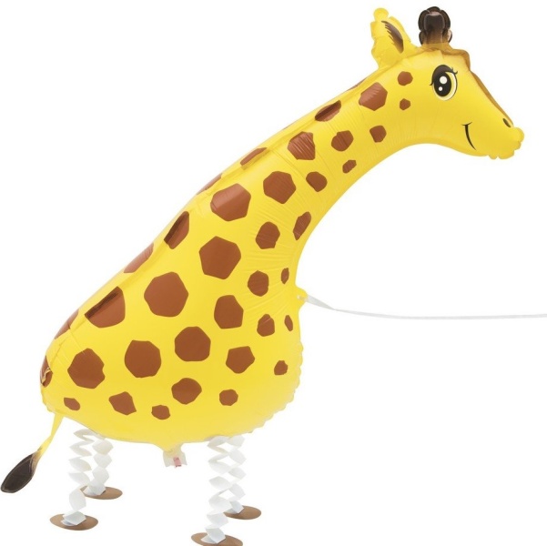 Levně Balónek chodící Žirafa 86 cm