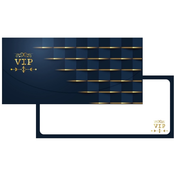 Dárková obálka tmavě modrá VIP