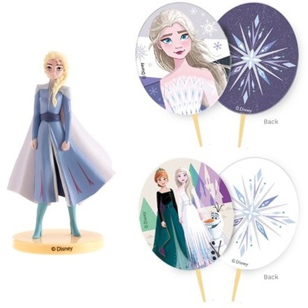 Levně Dekorace na dort Frozen II Elsa