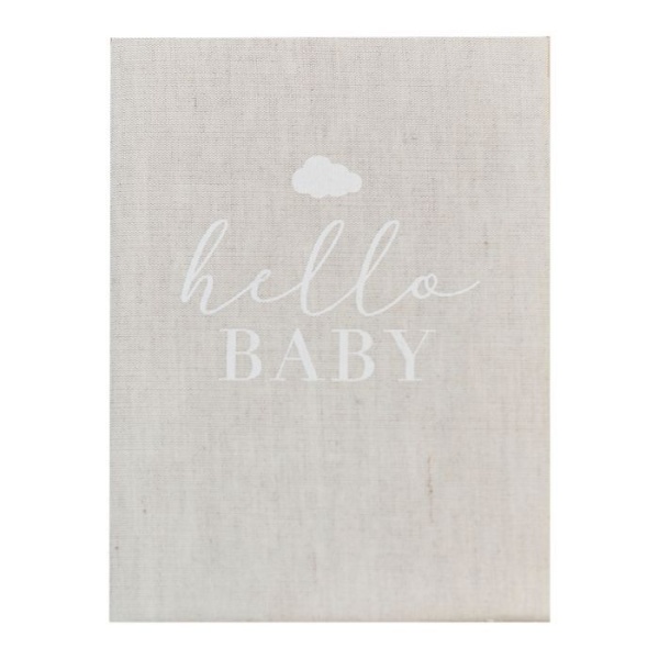 Baby shower - Hello Baby Neutral - Deník vzpomínek