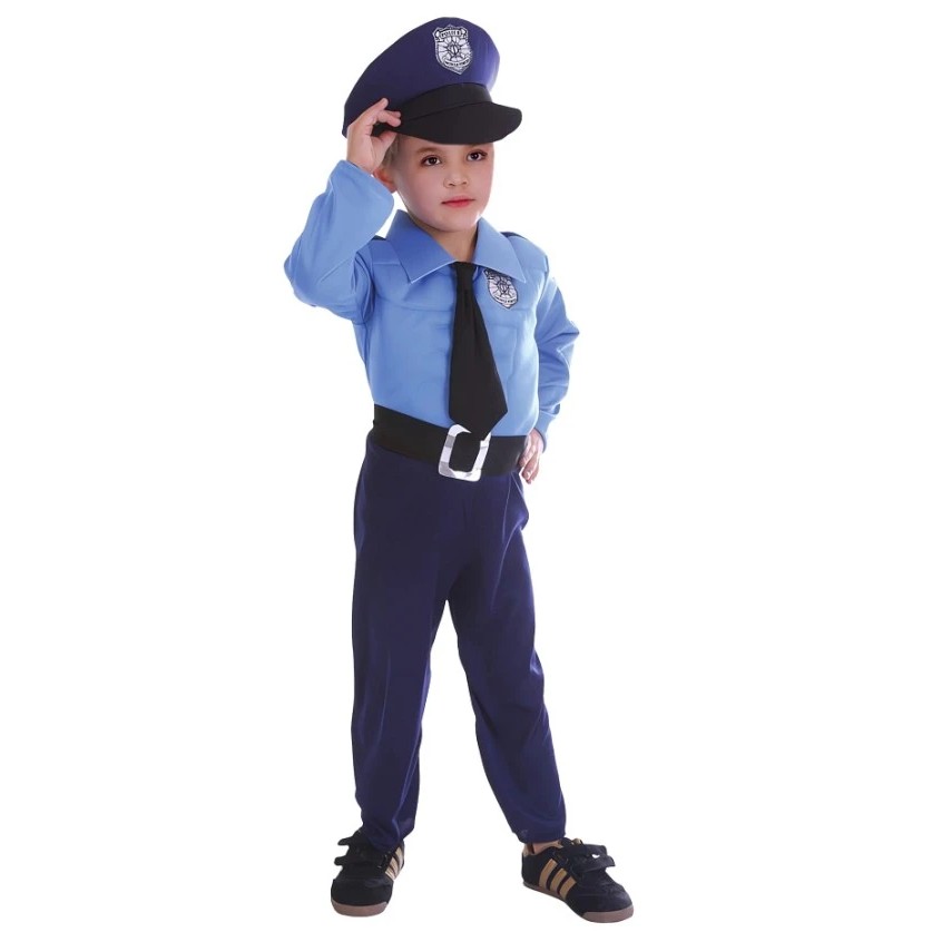 Dětský Kostým policisty, 130/140 cm