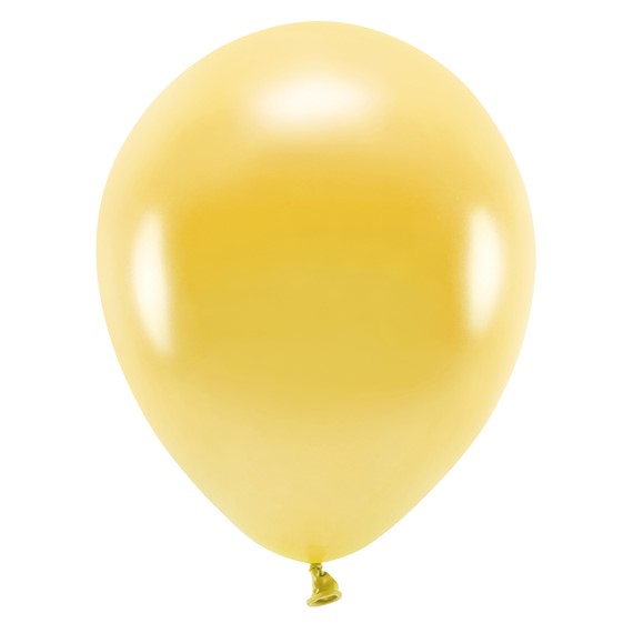 Eco balnky 30cm metalick, svtl zlat (1 bal. / 100 ks)