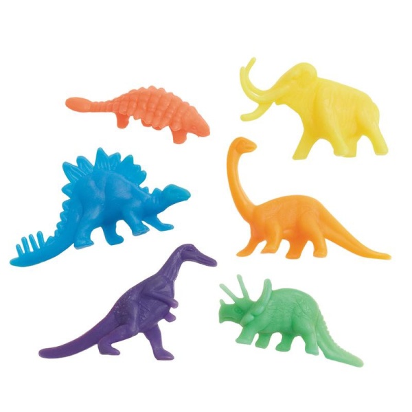Figurky Dinosauři mix barev 12 ks