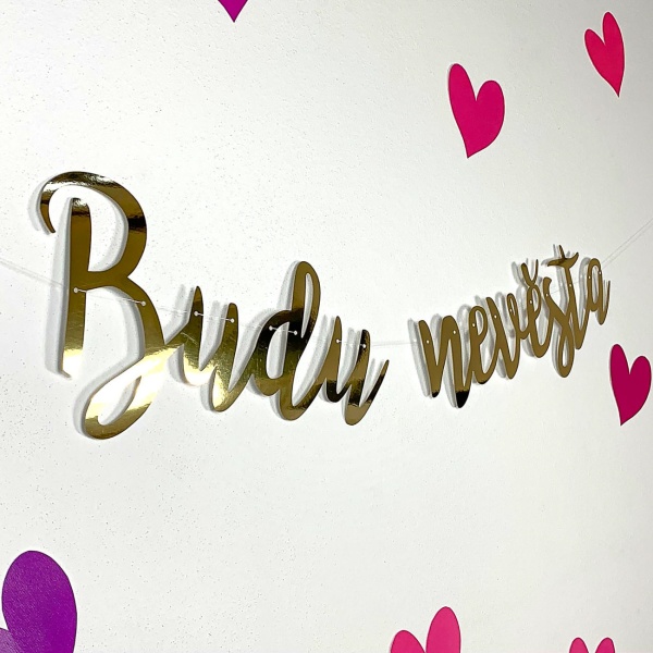 Girlanda Budu nevěsta 18 x 73 cm