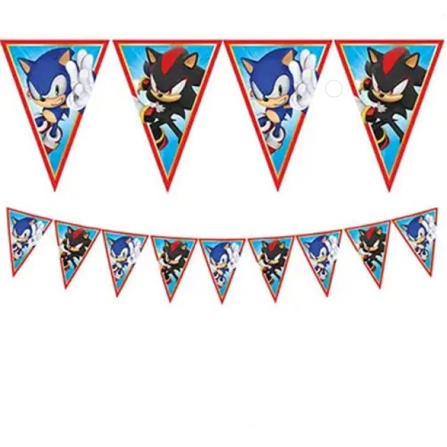 Levně Girlanda vlaječková Sonic 230 cm