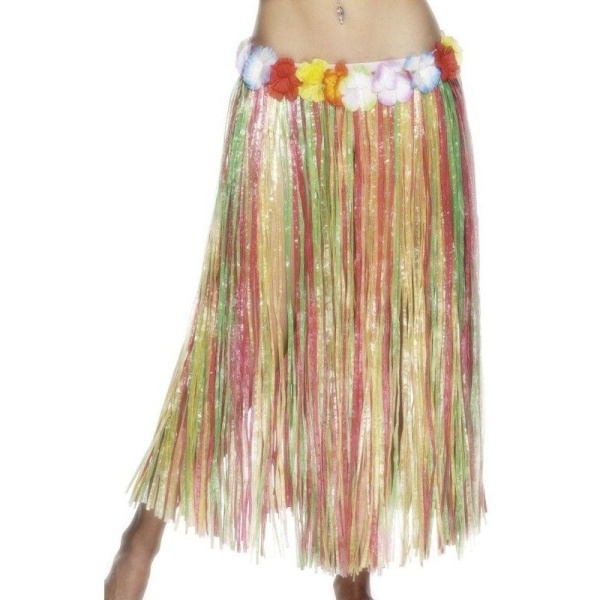 Levně Hawaiská sukně pestrobarevná 1 ks