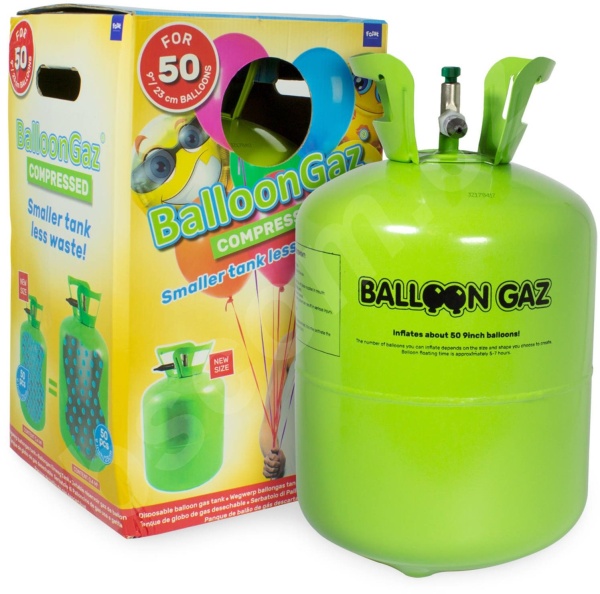 Helium do balónků – na 50 balónků