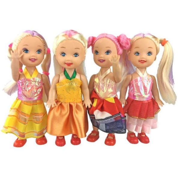 Hračka s cukrovinkou - panenka Dolly mix