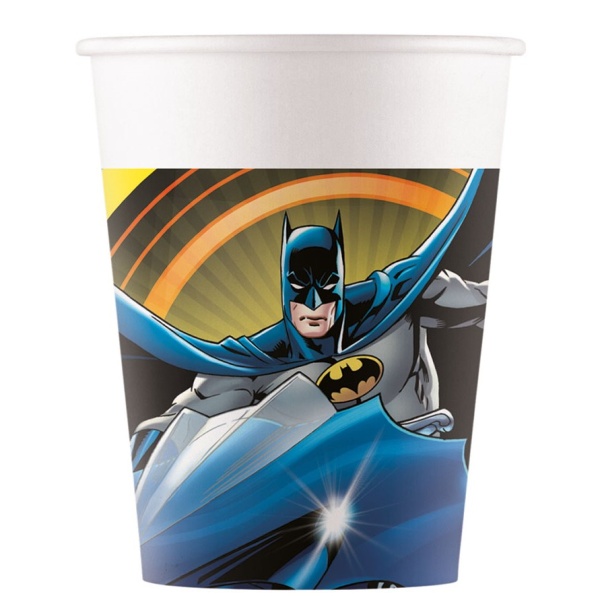 Batman - Kelímky papírové 200 ml 8 ks