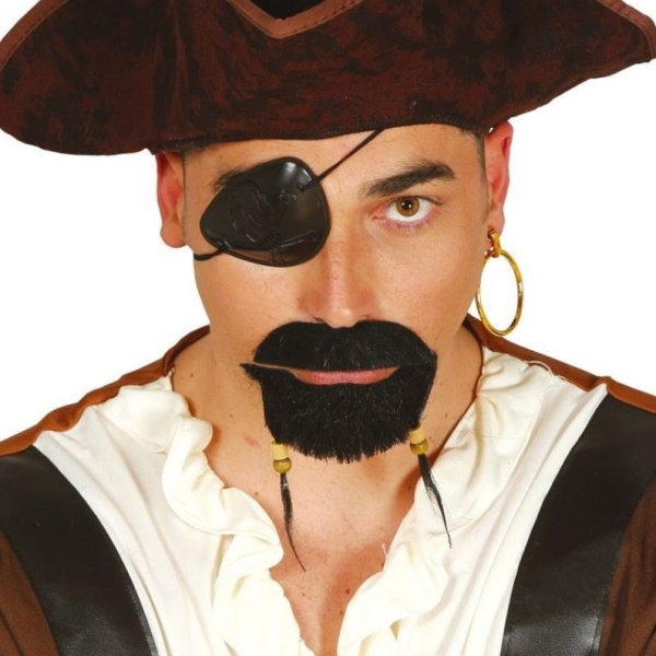 KLAPKA přes oko pirátská