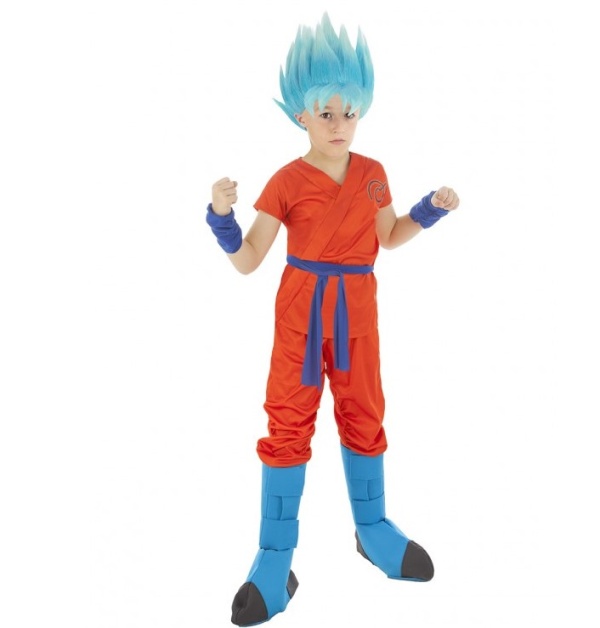 Kostým dětský Goku Super Saiyan vel. S