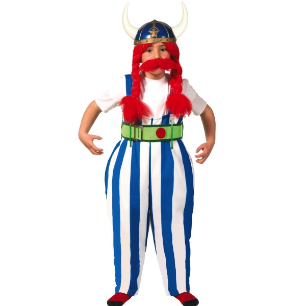 Kostým dětský Obelix 5-6 let (vel. 110-116 cm)