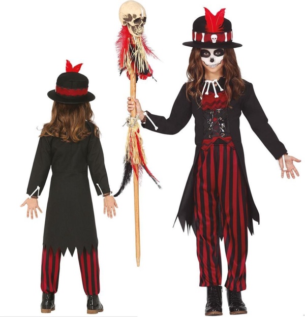 Kostým dětský Voodoo 7-9 let (vel. 122-134 cm)
