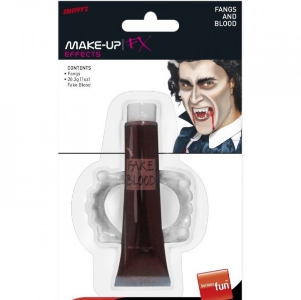 KREV umělá s upířími zuby 28,3g